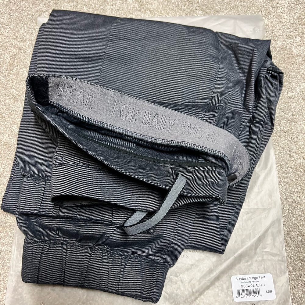 Sunday Lounge Pant - Anthracite Heather